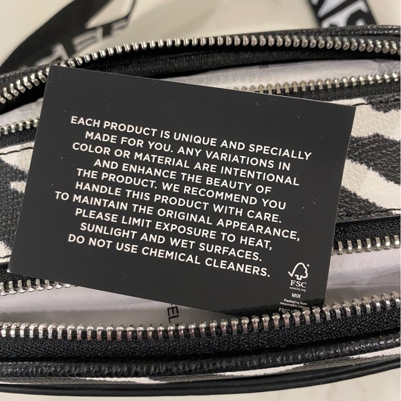 NWT - Karl Lagerfeld Maybelle Bag - Zebra Print - Picture 9 of 9